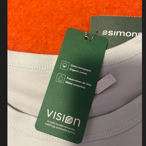 Retro blue Sweet baby girl print organic cotton baby tee NWT - Picture 5 of 10